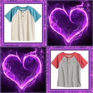 🌟Set of 2🌟 JUMPING BEANS Baby Boys Shirts Clothes Lot/Bundle